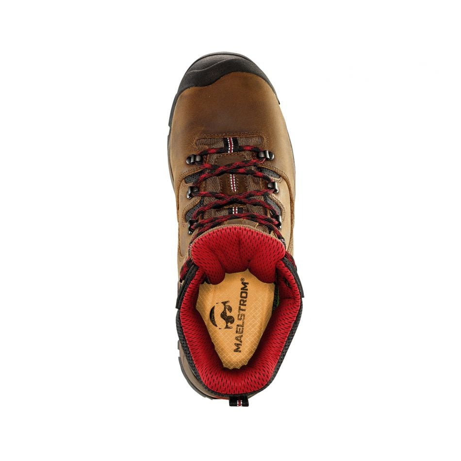 ZION 6 Men s Earth Brown Waterproof Composite Toe Work Boot