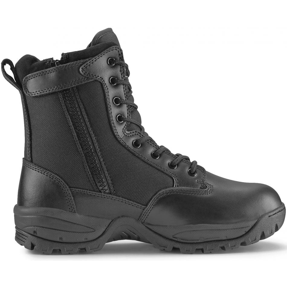 TAC FORCE 8 Men's Black Tactical Boot with Zipper